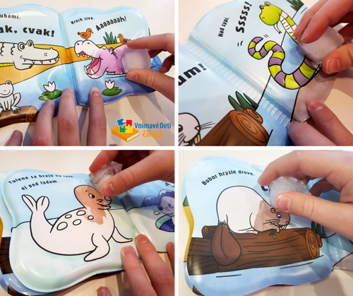 gumená kniha do vody