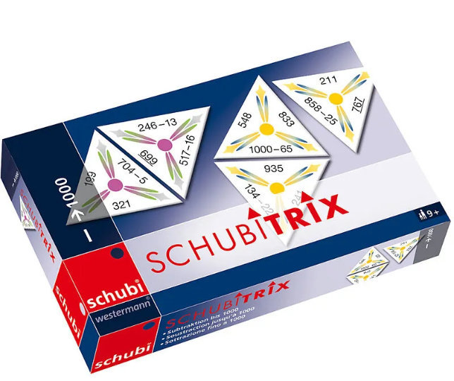 Schubitrix Odčítanie do 1000