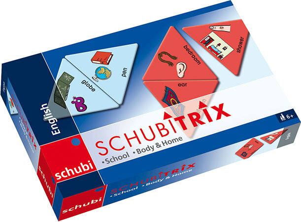 Schubitrix Angličtina V škole, ľudské telo, doma