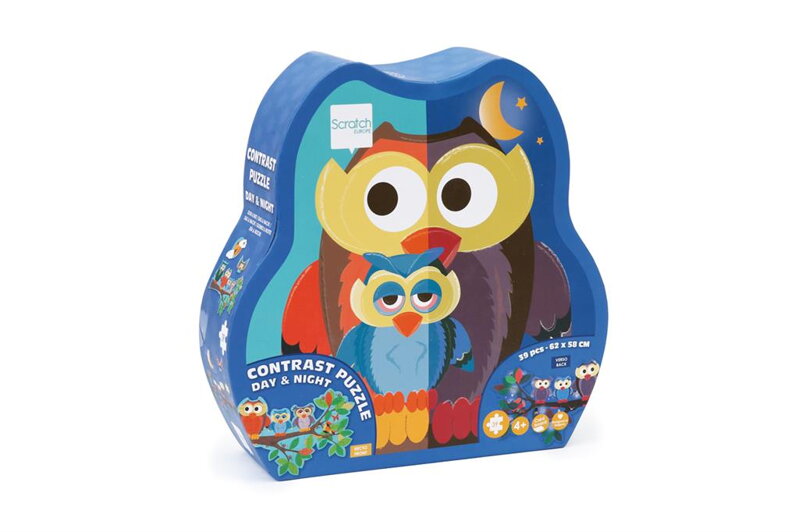 Sova - obojstranné puzzle