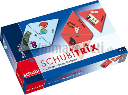 Schubitrix Angličtina V škole, ľudské telo, doma