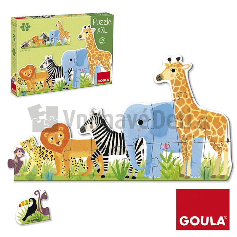 Puzzle XXL Zvieratá