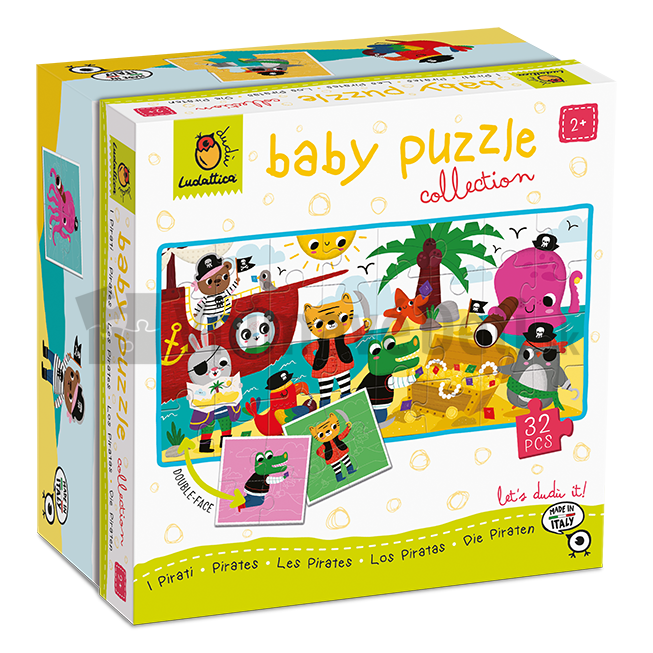 Baby puzzle Piráti