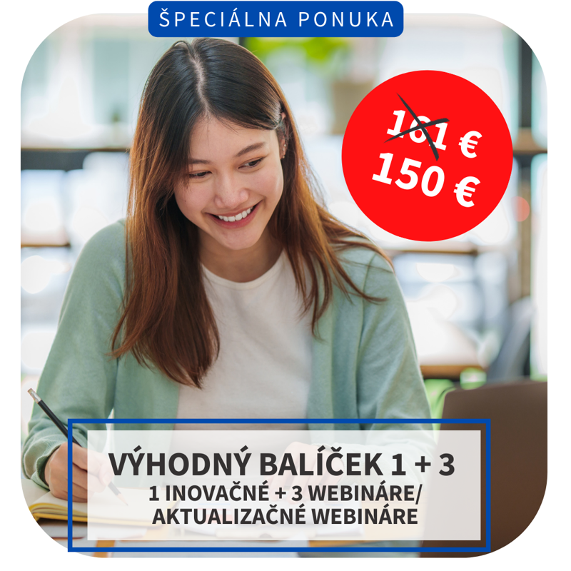 Výhodný balíček 1 + 3