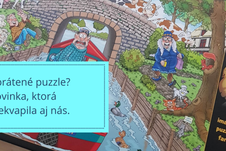 Obrátené puzzle? Novinka, ktorá prekvapila aj nás.